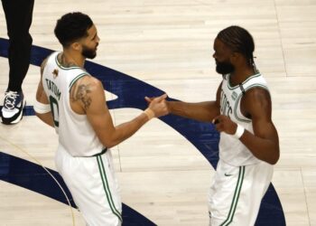 Jaylen Brown and Jayson Tatum Reach Within One Win of a Celtics Title